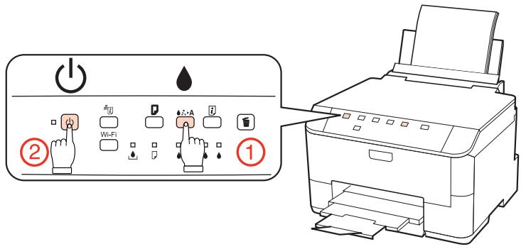 EPSON WORKFORCE PRO WP-M4015DN - Exécution d'un contrôle de fonctionnement de l'imprimante - 1