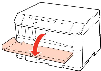 EPSON WORKFORCE PRO WP-M4015DN - Retrait du papier coincé du capot avant et du bac de sortie - 1