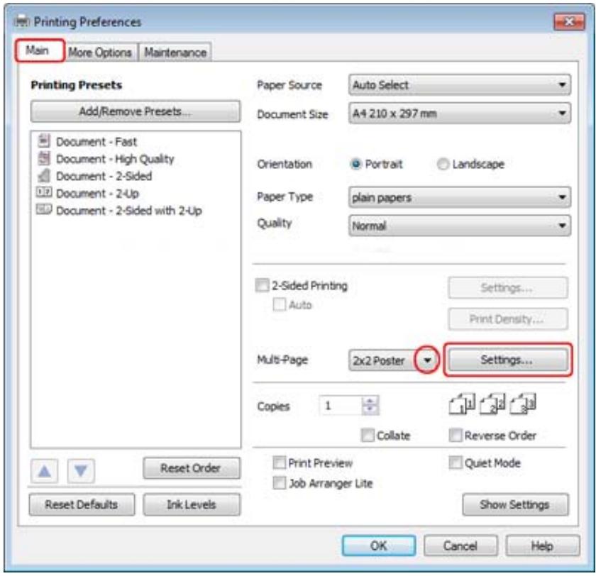 EPSON WORKFORCE PRO WP-M4015DN - Paramètres de l'imprimante - 3