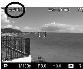 SIGMA DP3 MERRILL - REGLAGE DE LA SENSIBILITE(EQUIVALENCE ISO) - 1