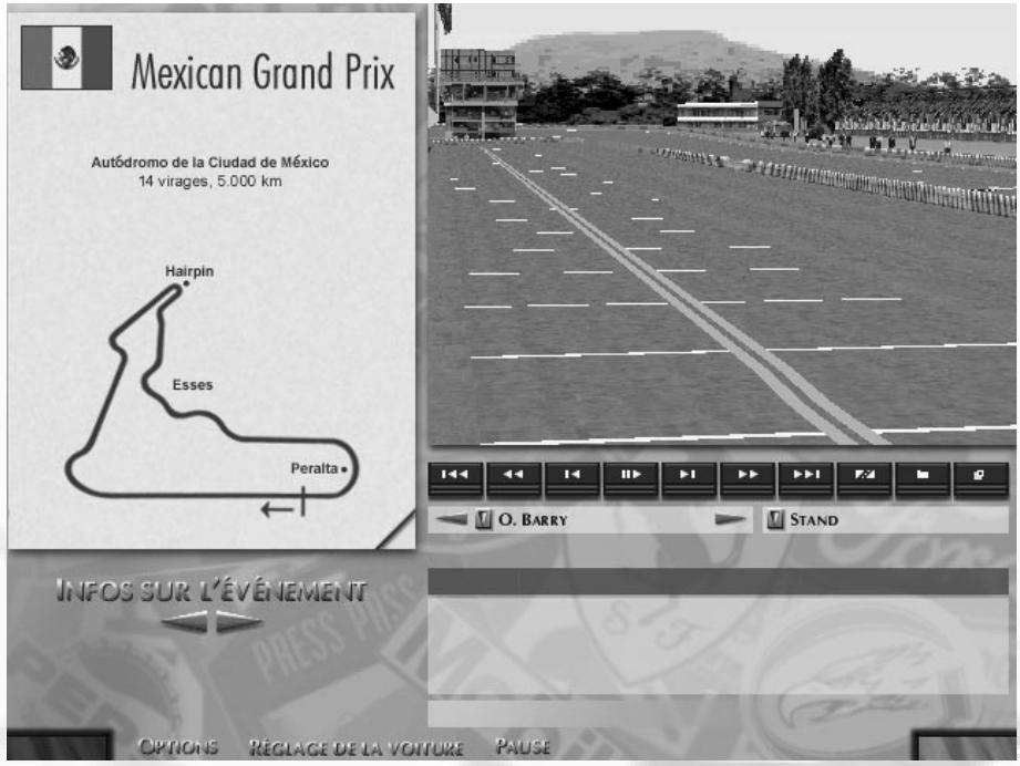 GAMES PC GRAND PRIX LEGENDS - Le menu de besoin du circuit - 4