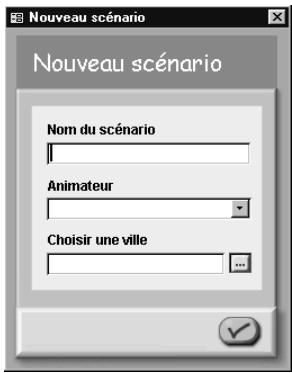 GAMES PC SIMCITY 3000 - Fenêtre du nouveau scenario - 1