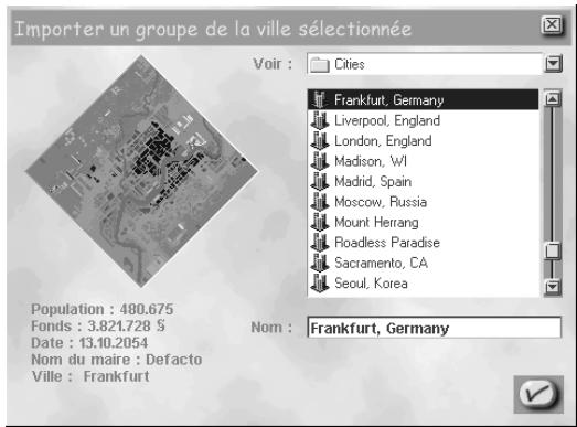 GAMES PC SIMCITY 3000 - Importer groupe - 1