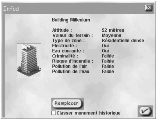 GAMES PC SIMCITY 3000 - Rémplacement de batiments individuels - 1