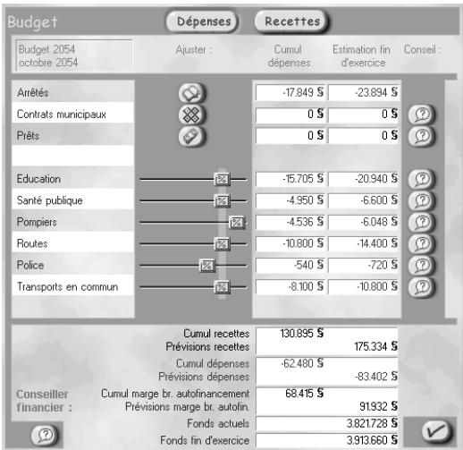 GAMES PC SIMCITY 3000 - Étape 9 : le financement - 1