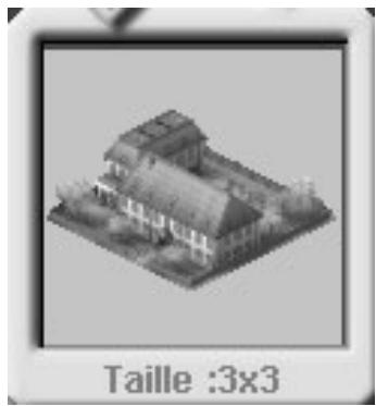 GAMES PC SIMCITY 3000 - Indicateur du bâtiment sélectionné - 1