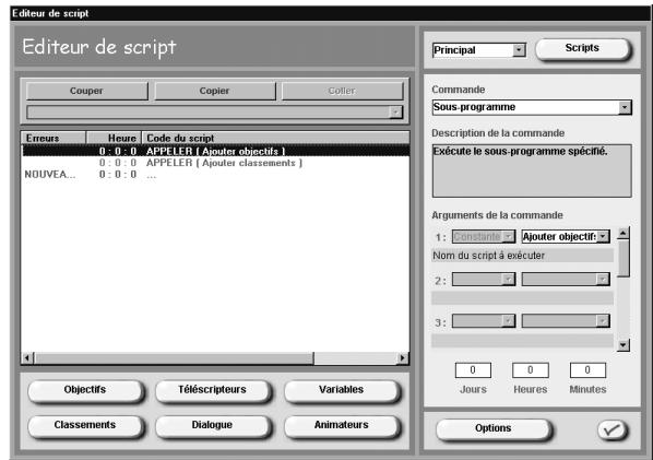 GAMES PC SIMCITY 3000 - Editeur de script - 1