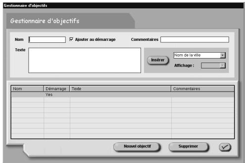 GAMES PC SIMCITY 3000 - Gestionnaire d'objectifs - 1