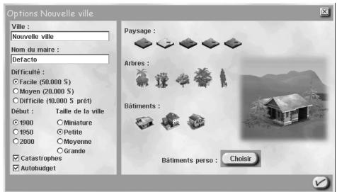 GAMES PC SIMCITY 3000 - Créer une nouvelle ville - 1