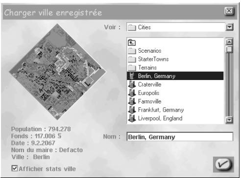 GAMES PC SIMCITY 3000 - Charger une ville - 1