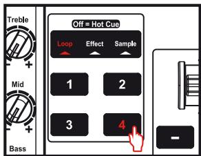 HERCULES DJCONTROL INSTINCT S SERIES - Créer et jouer une boucle à partir d'un morceau chargedé et en cours de lecture. - 7