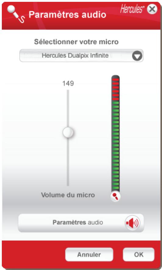 HERCULES DUALPIX INFINITE - Etape 3: Tester l'image et le son avec Webcam Station Evolution - 4