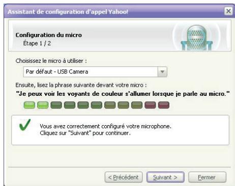 HERCULES DUALPIX INFINITE - Configurer Yahoo Messenger - 3