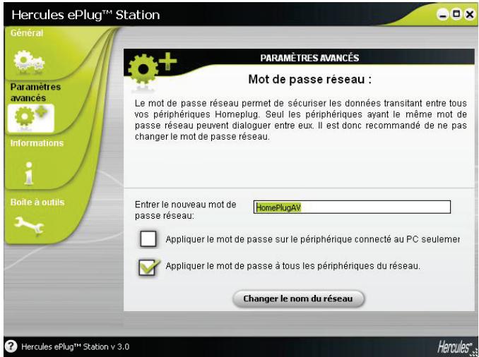 HERCULES EPLUG 200 DUO,  EPLUG 200 MINI DUO V2,  EPLUG NANO 200 DUO - Modifier le mot de passer de son réseau CPL - 1