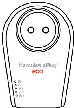 HERCULES EPLUG 200 V2 - Description des voyants - 5