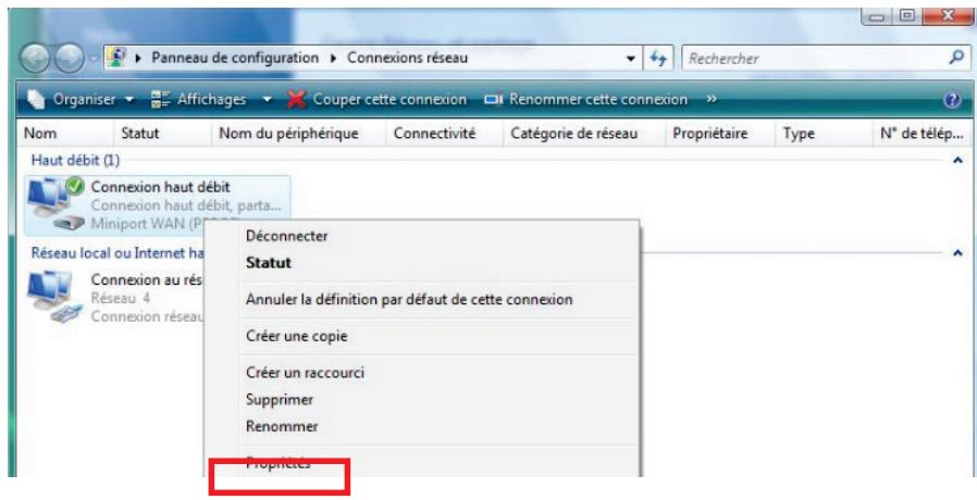 HERCULES EPLUG NANO 200 DUO - Windows Vista : Partager une connexion ADSL dans un réseau de type Ad hoc - 5