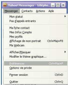 HERCULES LINK - Configurer Yahoo Messenger - 1