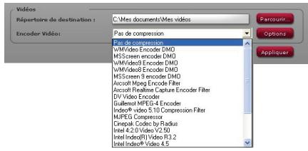 HERCULES LINK - Selectionner le format de ses vidEOS - 1