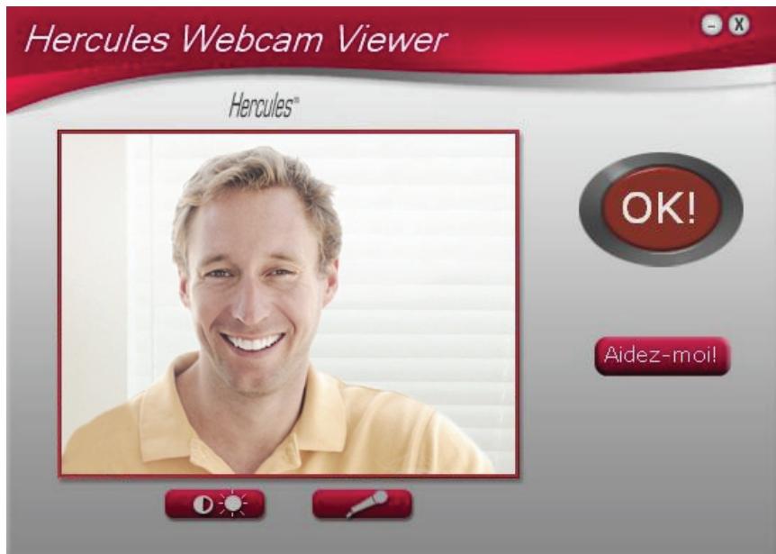 HERCULES LINK - Etape 3: Tester l'image et le son avec Hercules Webcam Station Evolution SE - 1
