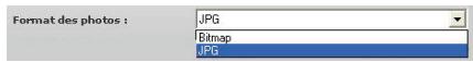 HERCULES LINK - Selectionner le format de ses photos - 1