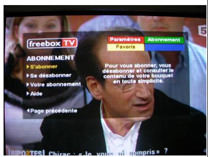 FREE BOX V3-LIGNE DEGROUPEE - 4-2) Gestion de l'abonnement - 2