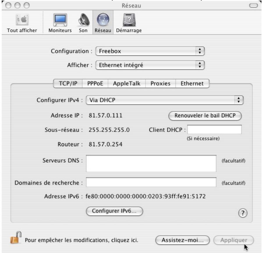 FREE BOX V4-LIGNE DEGROUPEE - 2-2-3) Configuration de votre macintosh - 6