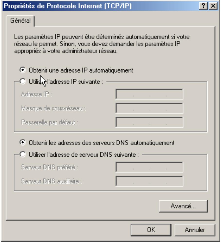 FREE BOX V4-LIGNE DEGROUPEE - Support tcp/ip sous windows 2000 ou XP. - 6