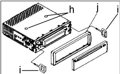 CLATRONIC AR 687 - Beszerelés - 2