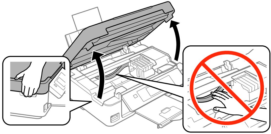 EPSON XP 212 - Ouvrez le module scanner. - 1