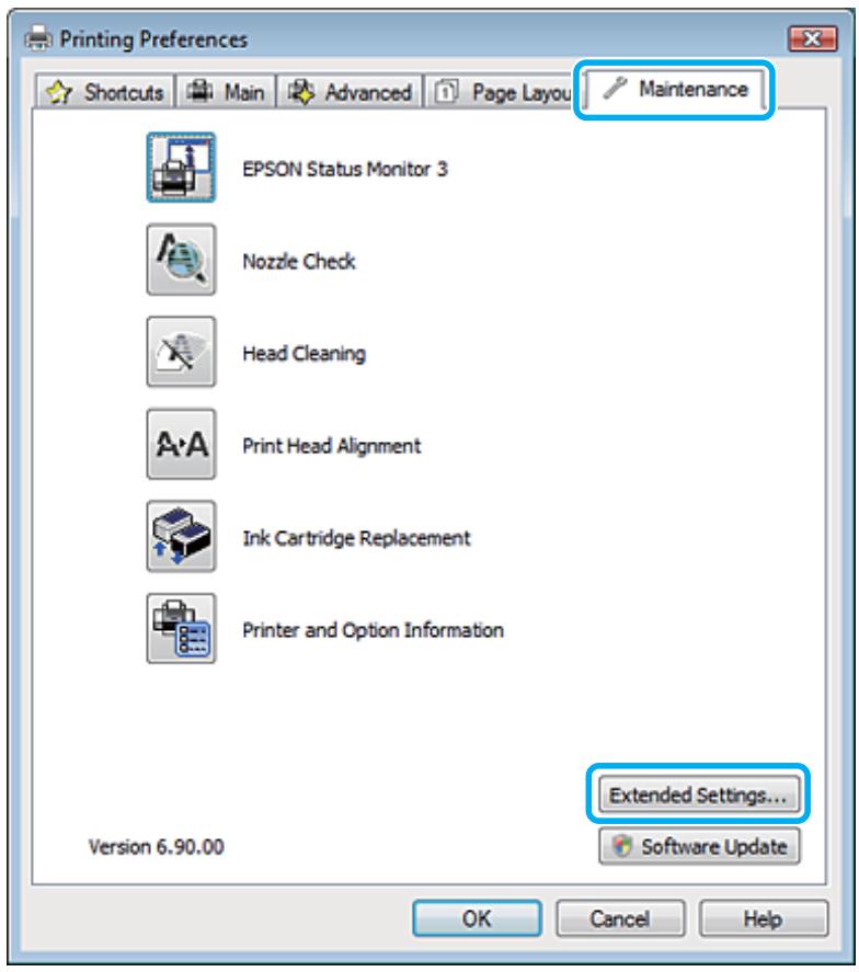 EPSON XP 212 - Augmentation de la vitesse d'impression (pour Windows uniquement) - 1