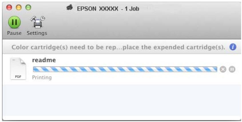 EPSON XP 212 - Sous Mac OS X 10.8 : - 1