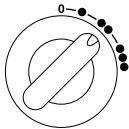 CLATRONIC RA 2728 - Graus de regulação/Potência - 1