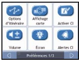 NAVMAN F10 - Que puis-je personneliser ? - 6