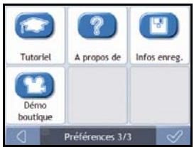 NAVMAN F10 - Que puis-je personneliser ? - 8