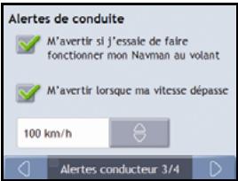 NAVMAN F10 - Alertes Conducteur 3/4 - 8