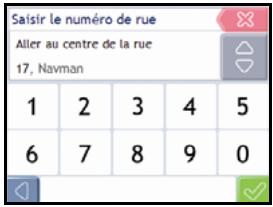 NAVMAN F10 - Cherchez le nom et le numero de rue - 2