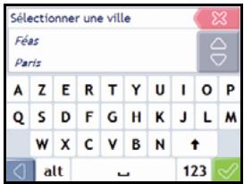 NAVMAN F10 - Cherez la ville/zone - 1