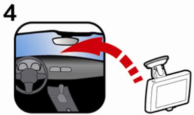 NAVMAN F10 - Commentmettre en marche le Navman pour la première fois ? - 4