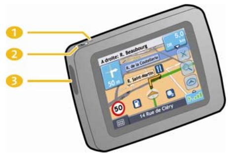 NAVMAN F10 - Familiarisez-vous avec votre Navman - 1
