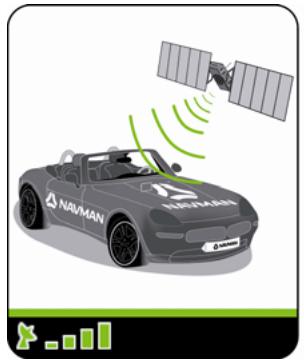 NAVMAN F10 - Comment visualiser I'etat du GPS ? - 1