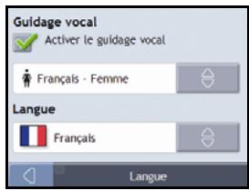 NAVMAN F10 - Langue - 2