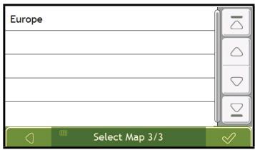 NAVMAN F360 - Select Map 3/3 - 2