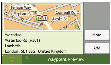 NAVMAN F360 - Search for a POI - 2