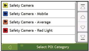 NAVMAN F410 - POI Alerts - 2