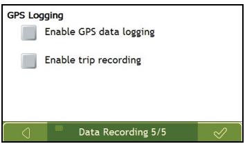 NAVMAN F410 - Data Recording 5/5 - 12