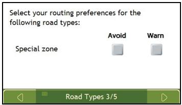 NAVMAN F460 - Road Types 3/5 - 2