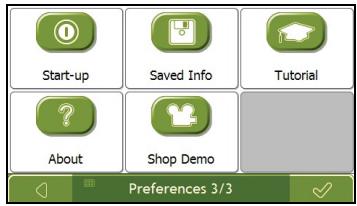 NAVMAN F460 - What can I customise? - 8