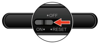 NAVMAN F460 - Turning on and off - 1