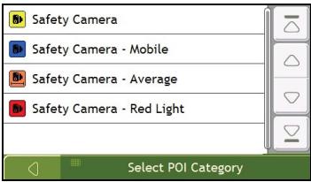 NAVMAN F460 - POI Alerts - 2