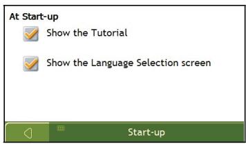 NAVMAN F460 - Start-up - 2